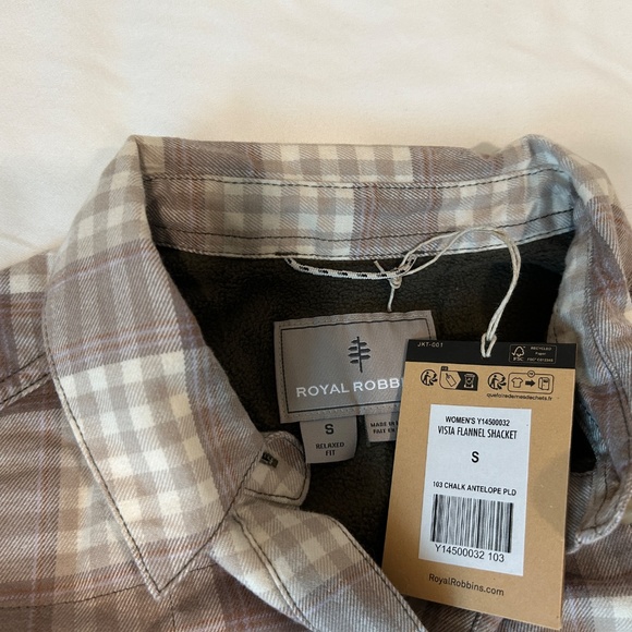 Royal Robbins Women’s Vista Flannel Shacket - Picture 8 of 10